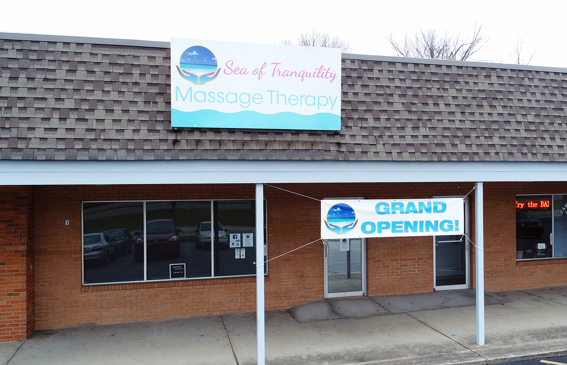 Grand Opening Sea Of Tranquility Massage
