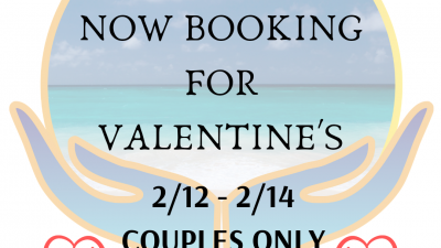 💗 NOW BOOKING FOR VALENTINE’S DAY WEEKEND! 💗